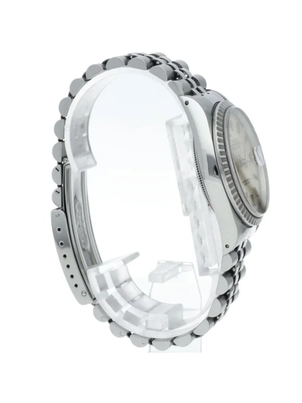 Rolex Datejust Watch Box SS Silver Polished